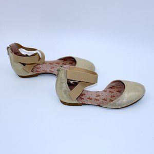 Seychelles Gora Glitter Flats for Girls Size 2